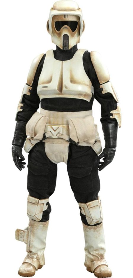 Scout trooper figure
