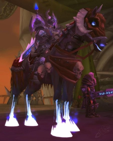 Поводья багрового коня смерти ..