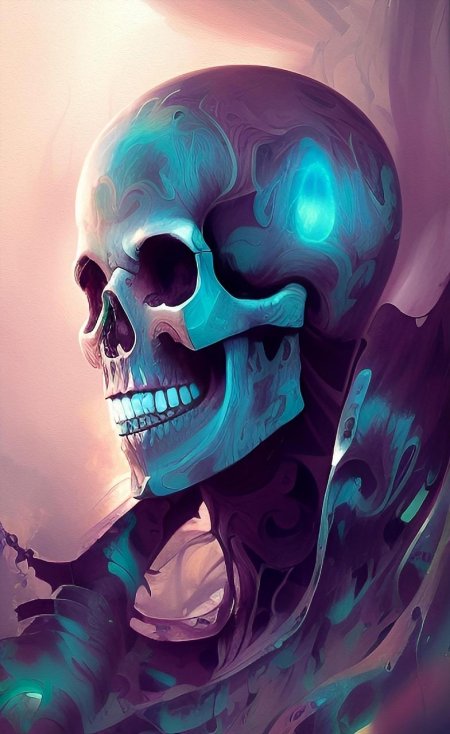 Череп скелет