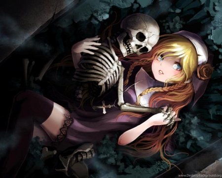 Аниме скелет