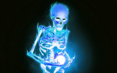 Скелет крутой