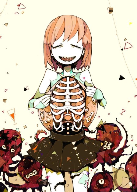 Аниме скелет