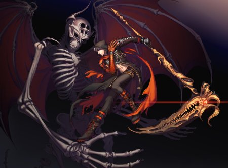 Демон скелет