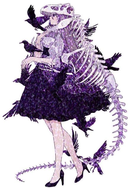 Аниме скелет