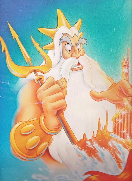 Царь тритон дисней