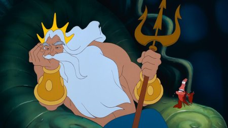 Русалочка мультфильм морской царь