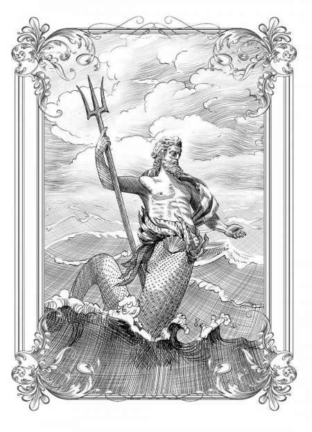 Греческий бог посейдон