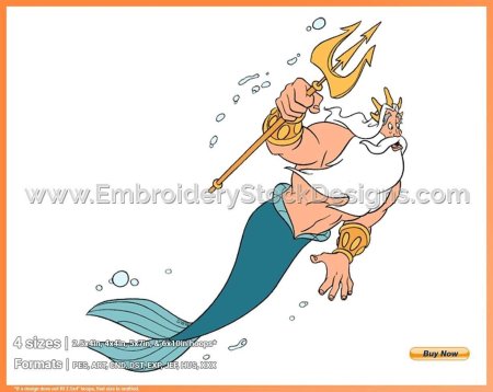 Царь тритон из русалочки