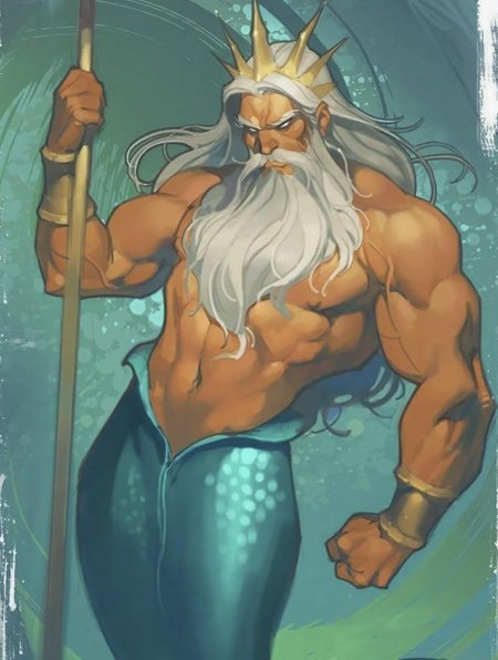 Царь тритон дисней