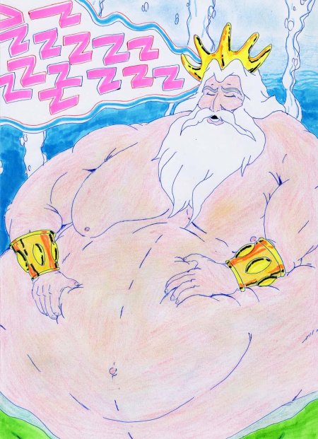 Король тритон отец русалочки