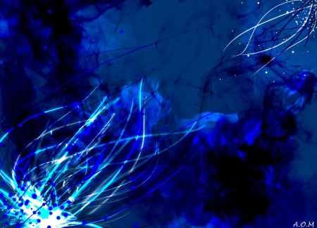 Фон черно синий