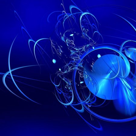 Синий абстракция