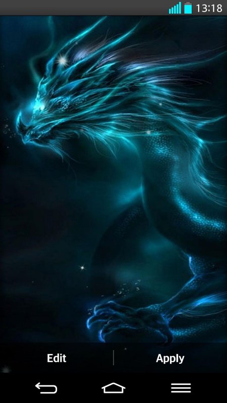 Синий дракон