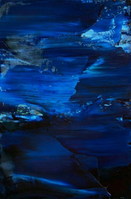 Картина синяя