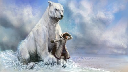 Белый медведь фэнтези
