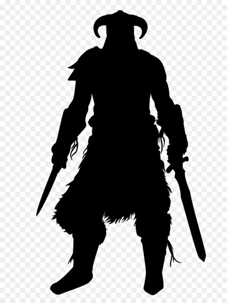 Силуэт воина