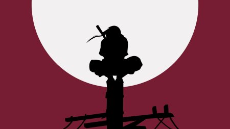 Итачи учиха на столбе