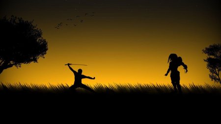 Самурай на закате