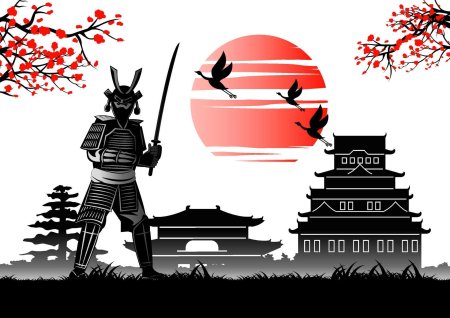 Samurai vector