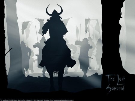 Самурай силуэт