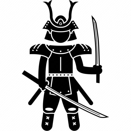 Самурай иконка