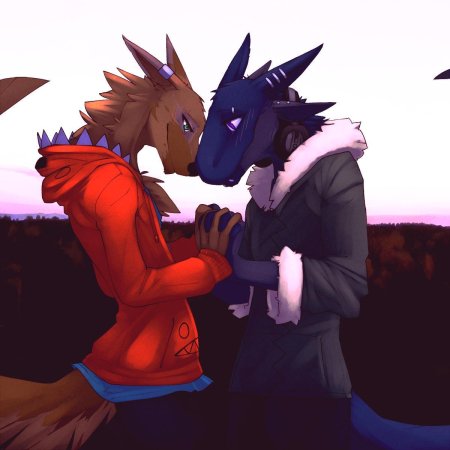 Фурри дракон