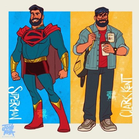 Персонажи супергерои