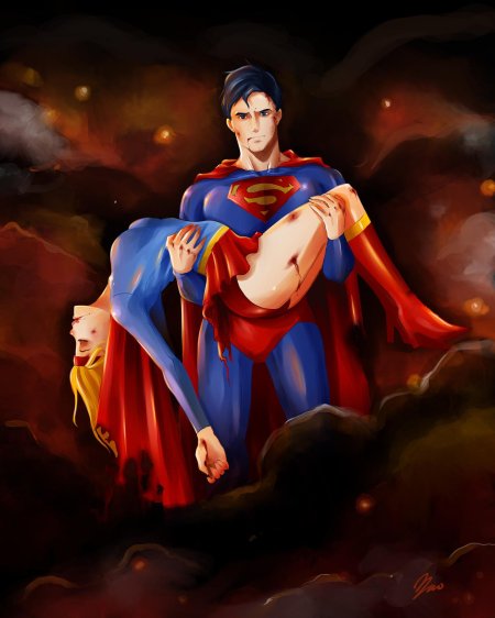 Супермен и супергерл