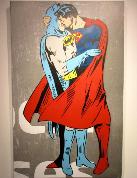 Супермен и бэтмен