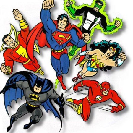 Супергерои для мальчиков цветные