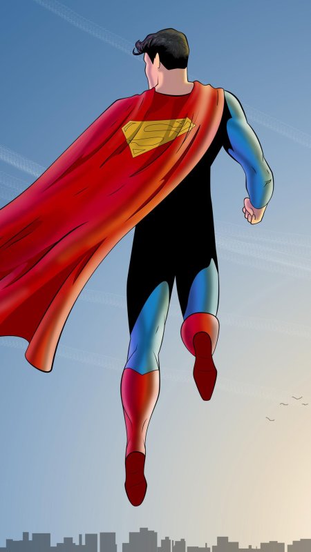 Супермен мультяшный