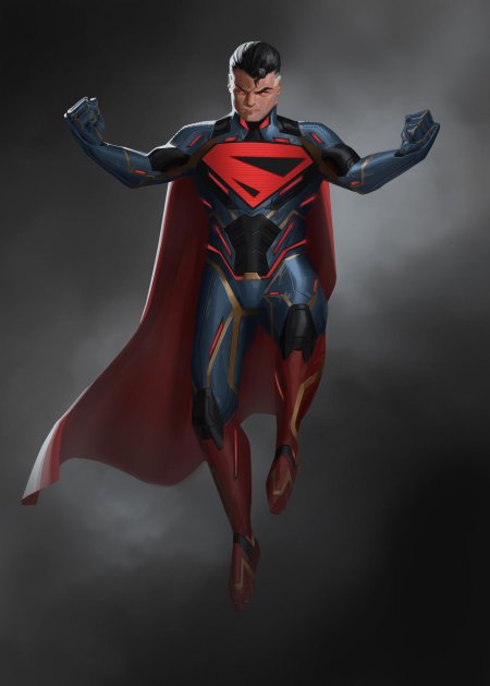 Костюм супермена арт