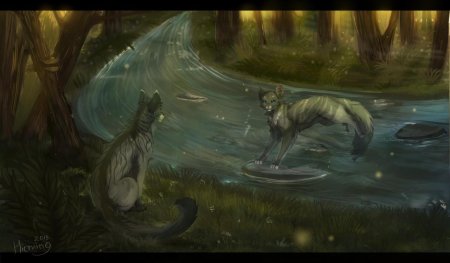 Коты воители речное племя серебрянка