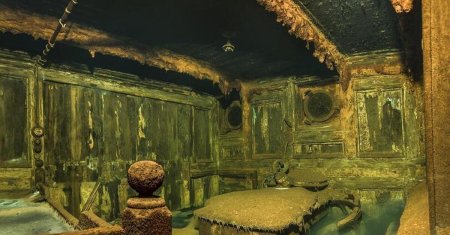 Затонувший титаник внутри сейчас