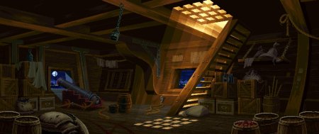 Трюм пиратского корабля