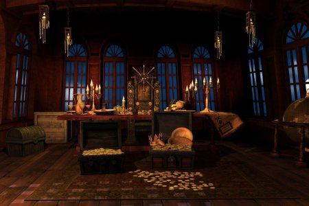 Каюта капитана