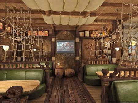 Кафе в пиратском стиле