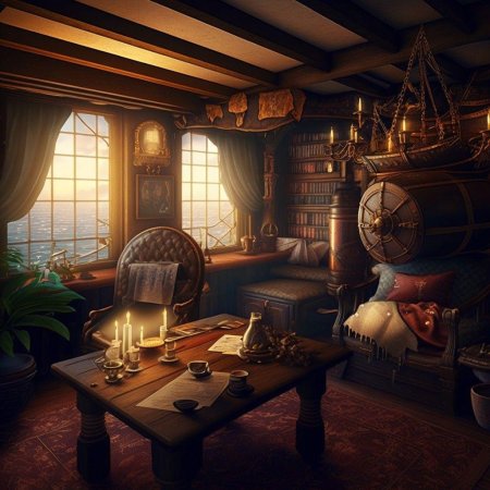 Каюта корабля