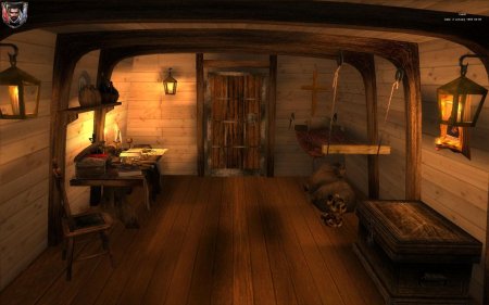 Пираты карибского моря каюта капитана