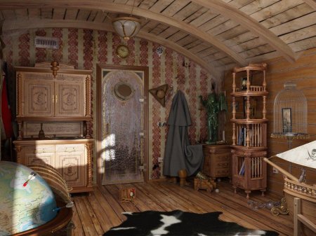 Интерьер в стиле пиратов карибского моря