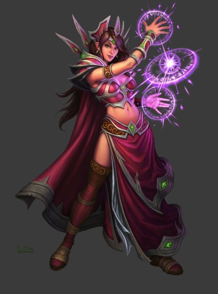 Волшебница варкрафт 3