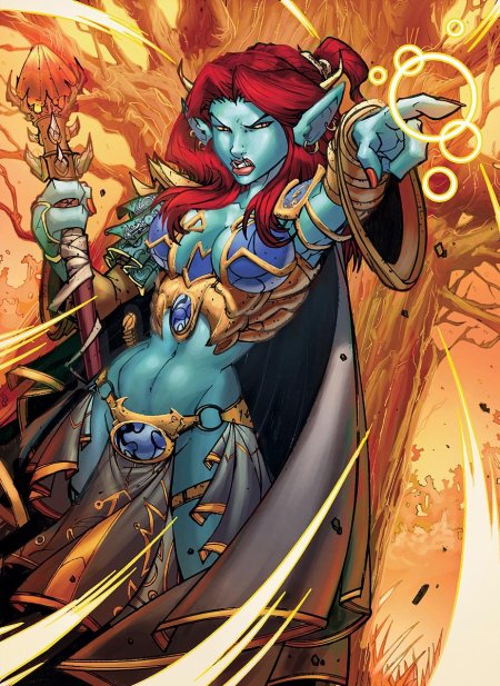 Варкрафт троллиха арт