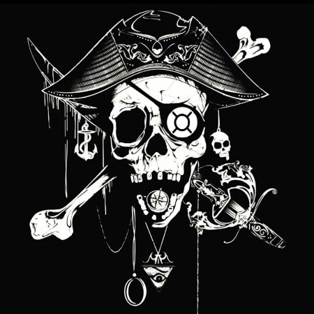 Пиратский флаг веселый роджер