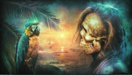 Попугай пират