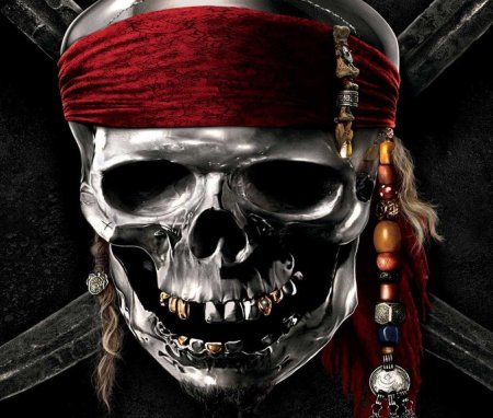 Пираты карибского моря череп