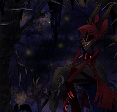 Аластор отель хазбин арты