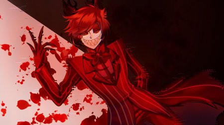 Аластор отель хазбин фан арт