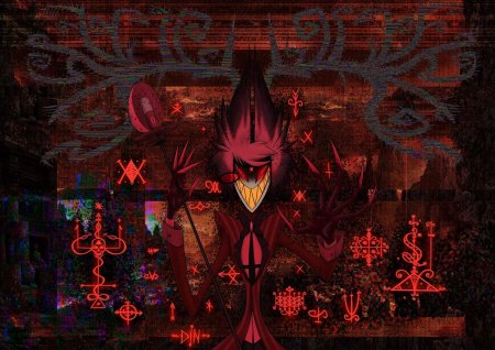 Аластор отель хазбин демоническая форма