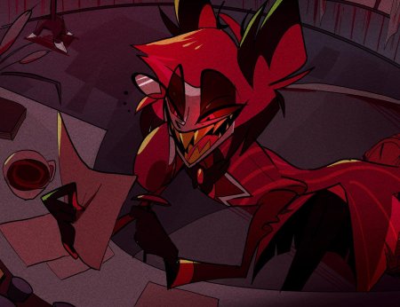 Аластор отель хазбин новый дизайн