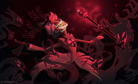 Аластор отель хазбин арт